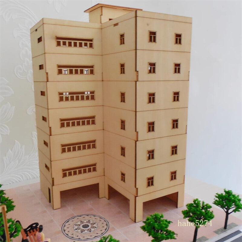 Urban Scene Building Model Handmade DIY Material Set Architecture School Model