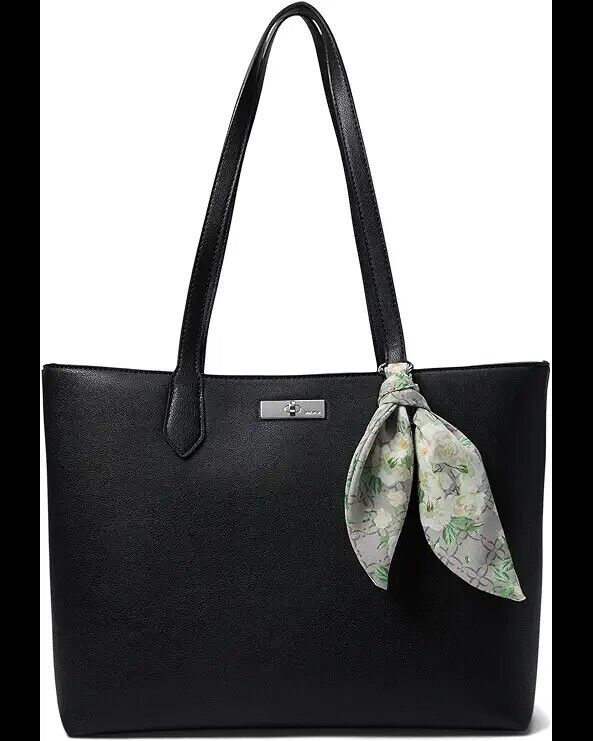 Nine West Black Harmon Tote Handbag For Women Workbag Gift