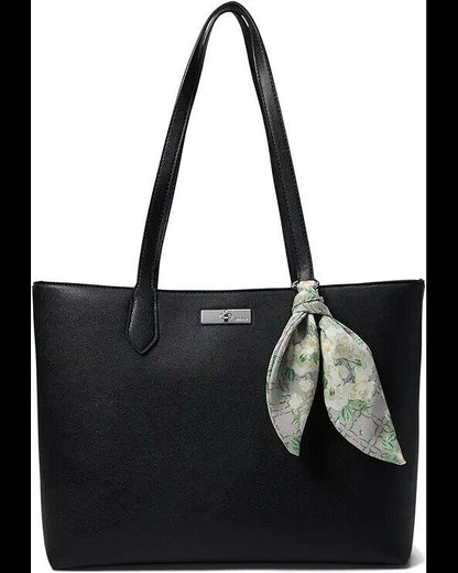 Nine West Black Harmon Tote Handbag For Women Workbag Gift
