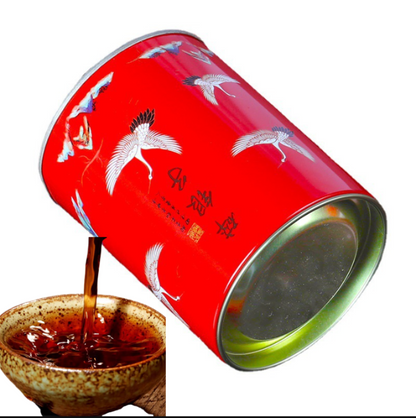 Glutinous Rice Fragrance Crushed Silver Tea Fossil Yunnan Pu'er Ripe Tea 50g/Can