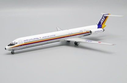 1:200 JC Wings JAPAN AIR SYSTEM MD-81 Passenger Airplane Diecast Aircraft Model