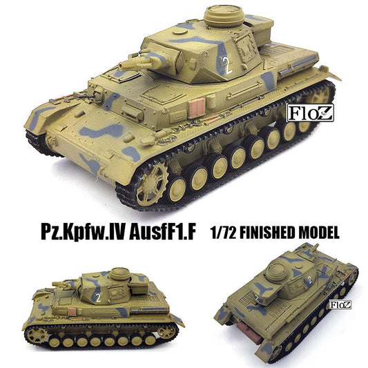 WWII GERMANY Pz.Kpfw.IV AusfF1.(F) tank 1/72 Finished Model Land Vehical Dragon