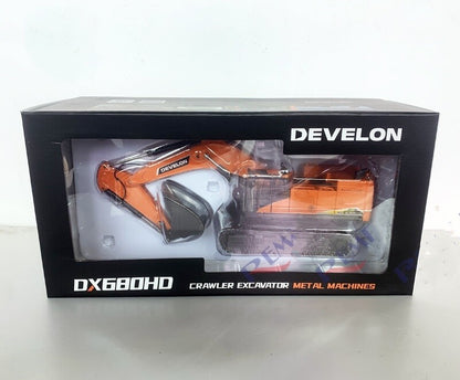 1:50 DEVELON DX680HD Crawler Excavator Construction Machine Diecast Model