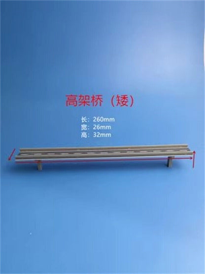 1/300 Scale Railway Station Scene Building City High-Rise Building Model Toy