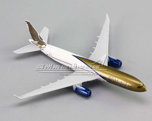 16cm Gulf Air AIRBUS A330 Passenger Airplane Aeroplane Diecast Aircraft Model