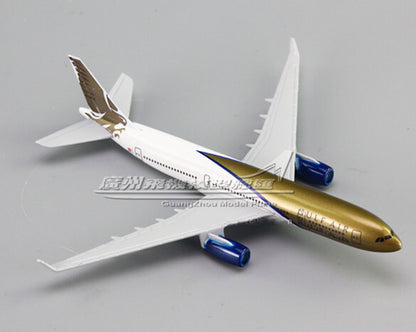 16cm Gulf Air AIRBUS A330 Passenger Airplane Aeroplane Diecast Aircraft Model