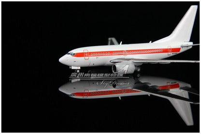 1:400 GeminiJets EG&G BOEING 737-600 Passenger Airplane Diecast Aircraft Model