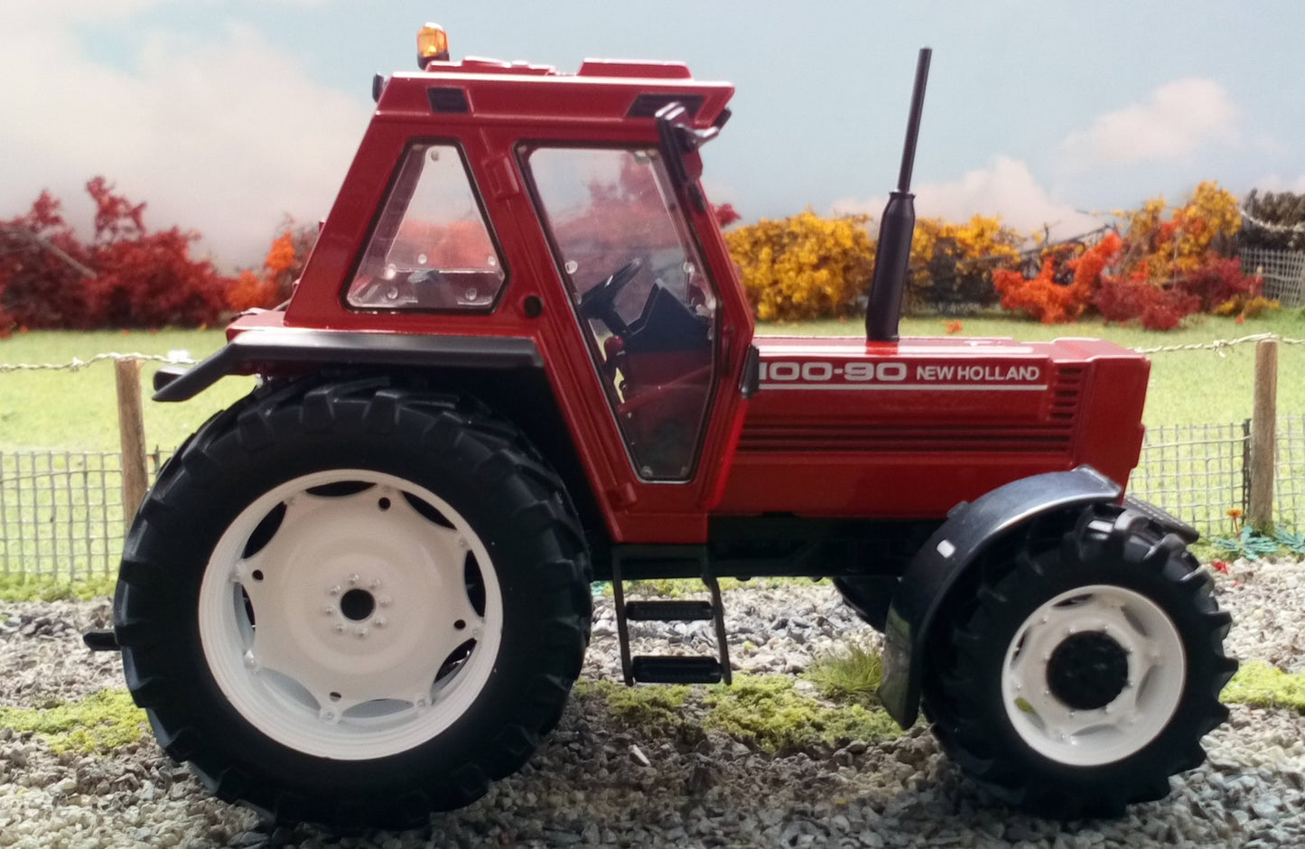 1:32 Replicagri New Holland 100-90 Tractor Farm Machinery Vehicle Diecast Model