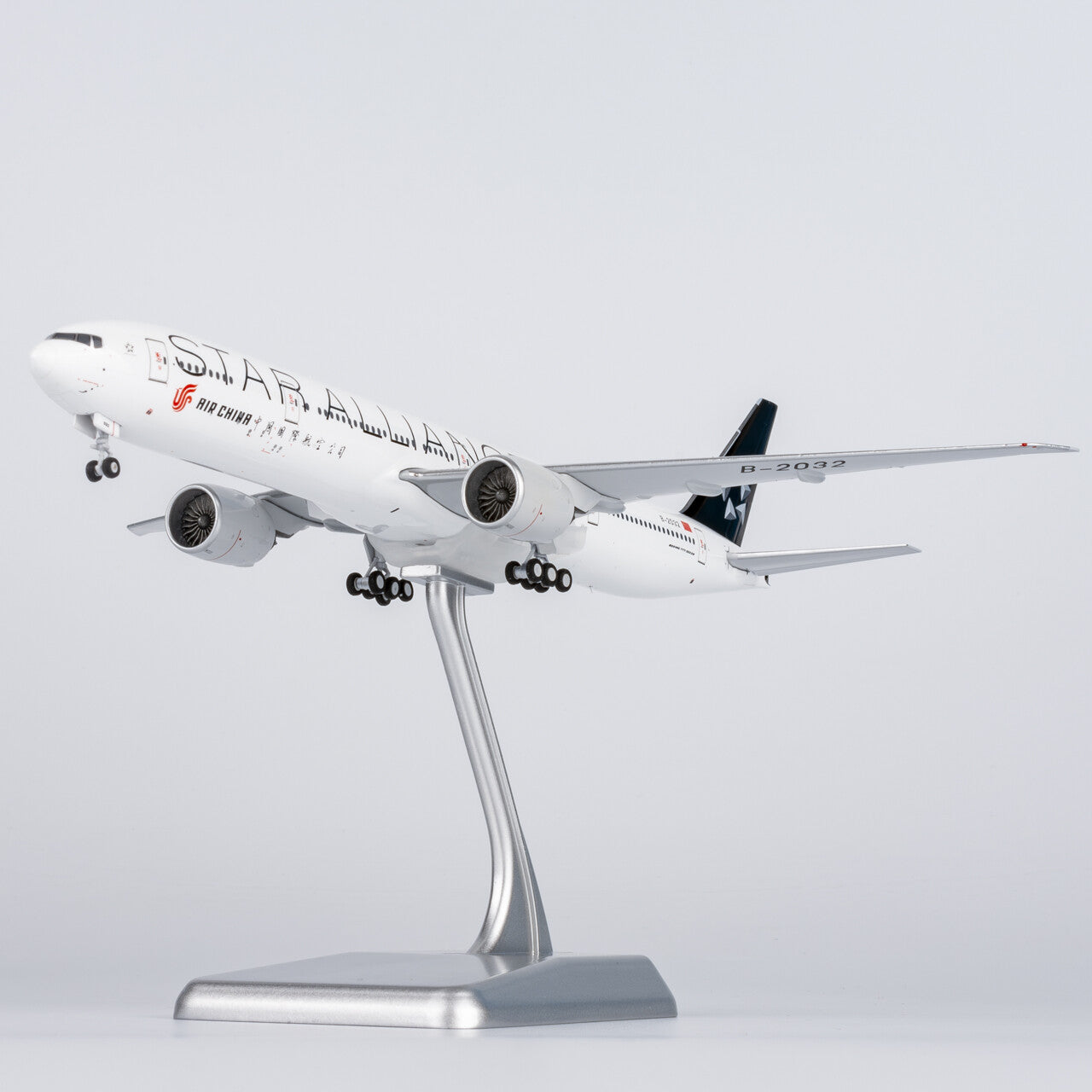 1:400 NGmodels Air China Boeing 777-300ER B-2032 Airplane Diecast Plane Model
