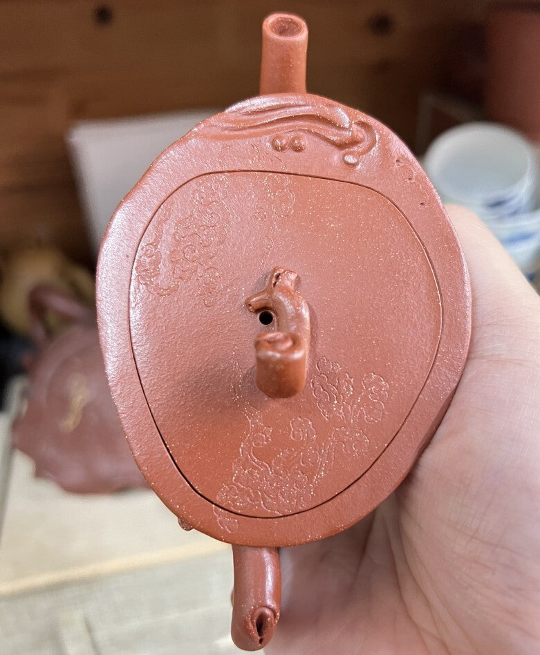 120cc chinese Yixing Handmade Zisha teapot ZhuNi ShuZhuang Hu Gongfu Tea Pot