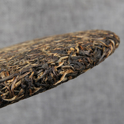 400g 2006 Menghai Qizi Cha Pu'er Tea Cake Chinese Green Tea Big Leaf Pu-erh Tea
