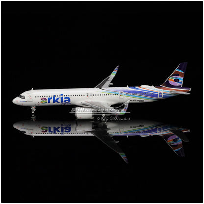 1:400 JC Wings Arkia Airlines Airbus A321NEO Diecast Aircraft Model