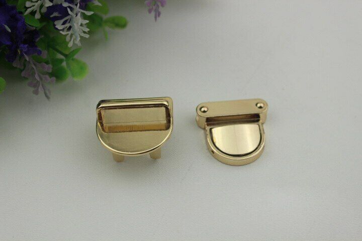 DIY Bag Handbag Clasp Turn Twist PurseHardware Lock Buckle Metal Bag Accessories
