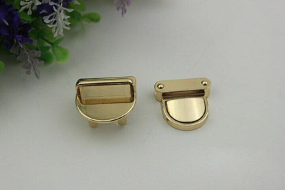 DIY Bag Handbag Clasp Turn Twist PurseHardware Lock Buckle Metal Bag Accessories