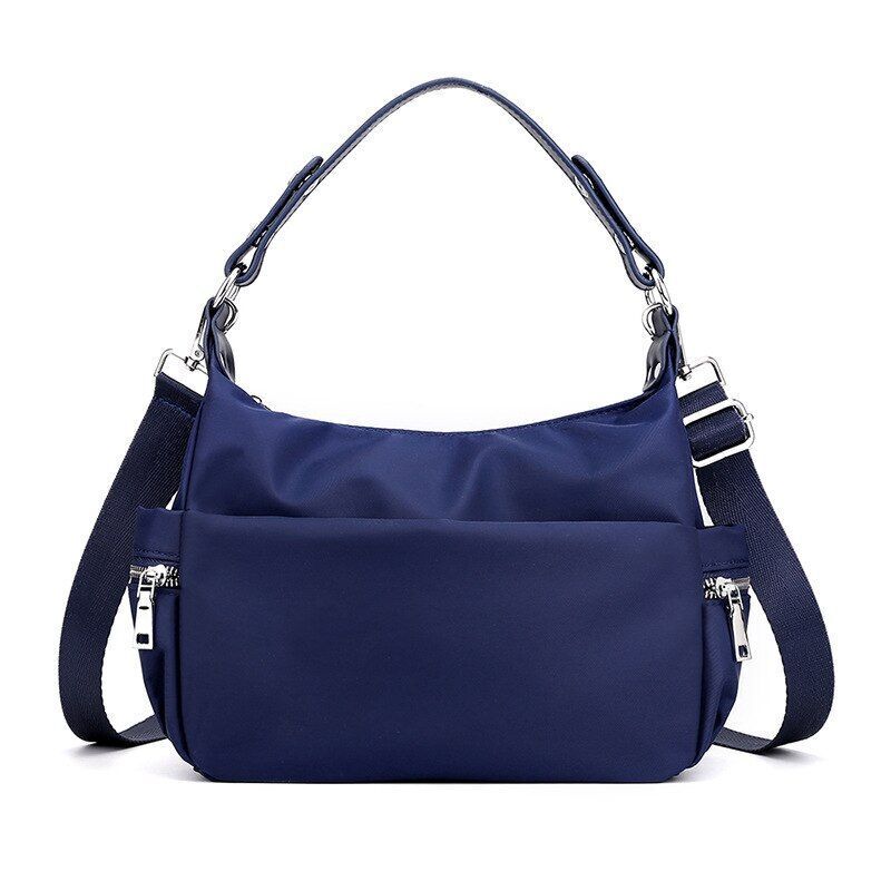 Small Nylon Shoulder Bag Messenger Crossbody Bags Lady Handbag Zipper Shell 1 PC