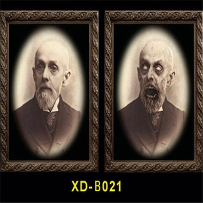 Halloween 3D Ghost Photos Frame Decoration Spooky Party Delivers Crafts Horror