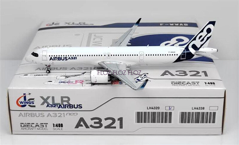 JC Wings for Airbus A321neo F-WWAB 1:400 Aircraft Pre-built Model