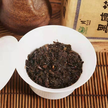 400g Anhua Hu Nan Baishaxi Hei Zhuan Cha Dark Tea Brick Tea Chinese Tea