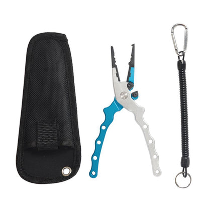 Multifunctional Fishing Pliers Hook Remover Fishing Tool Aluminum Lip Gripper