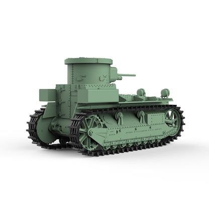 SSMODEL SS87767 1/87 Military Model Kit US T1E2 Light Tank