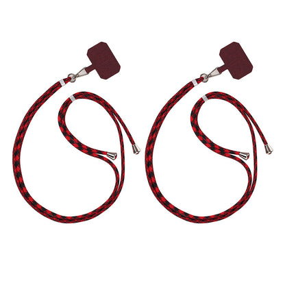 2 Pack Universal Phone Lanyard Case Cover Holder Sling Necklace Strap Neck Cord