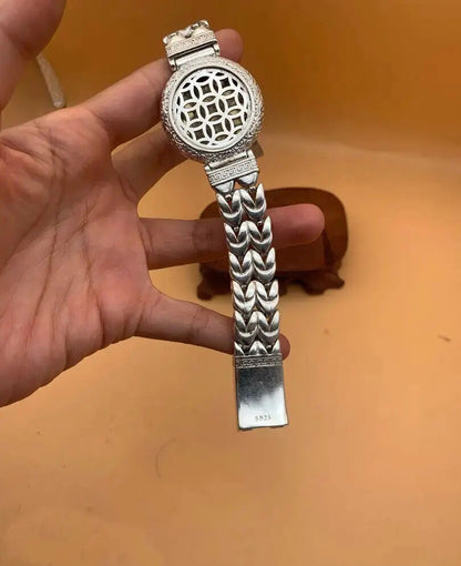 fashion Chinese miao silver tibet silver miao silver bracelet gift