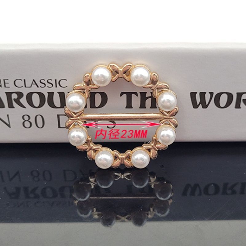 Dress Clip 2-6Pcs Metal Bead Shirt Corner Knott Artifact Waist Scarf Silk Buckle