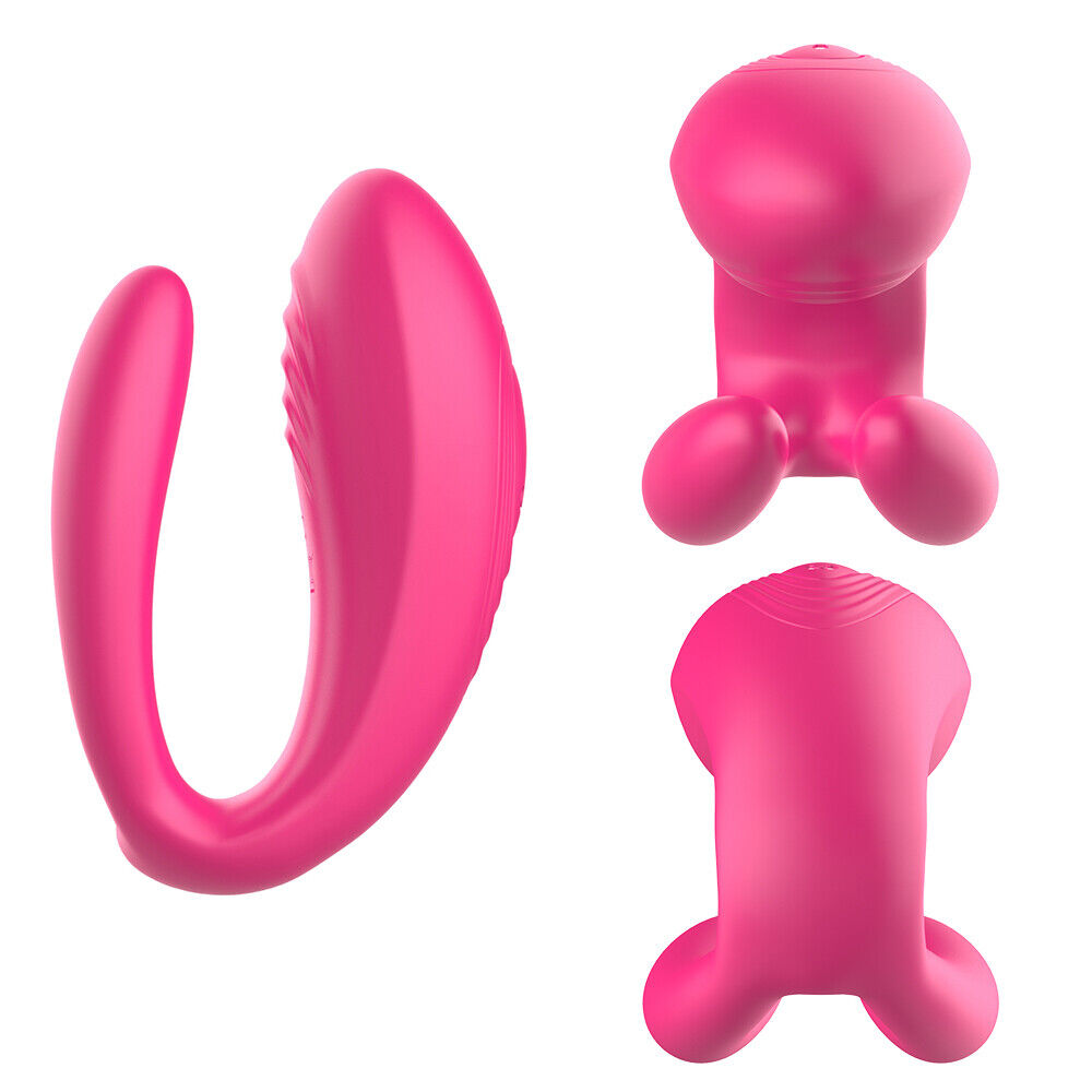Women Couple Vibrator for Clitoris G-Spot Stimulation Waterproof Rechargable