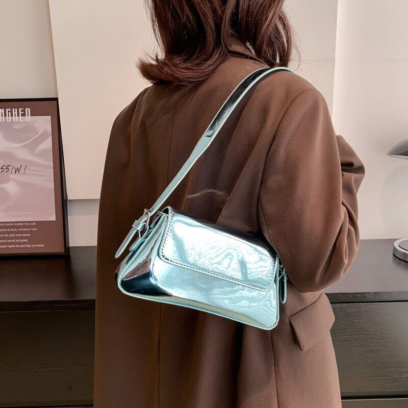 Women Bag Silver Shoulder Bags Party Clutches Lady Purses Handbag