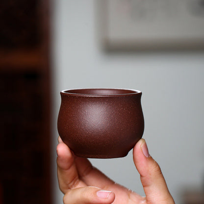 110ml Original Ore Yixing Zisha Purple Clay Tea Cup Handmade Master Cup Marked