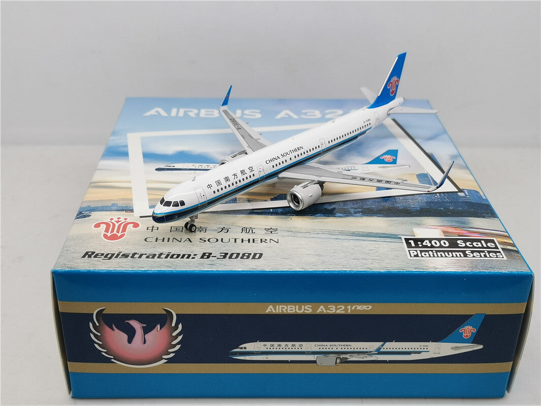 1:400 Phoenix CHINA SOUTHERN AIRBUS 321neo Airplane Diecast Aircraft Plane Model