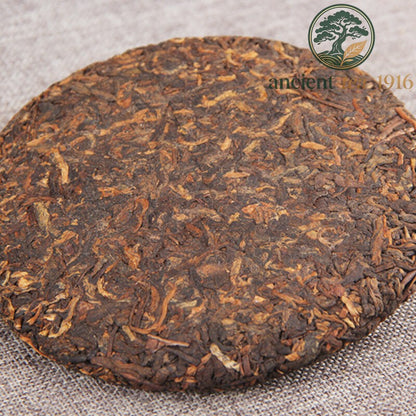 5pc* 200g Certified Yunnan Ripe Pu'er Tea Cake Traditional Herbal Energy Tea