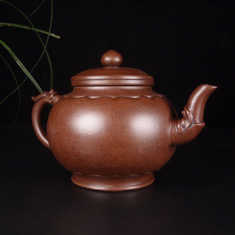 Chinese Yixing Zisha Clay Handmade Exquisite Teapot （龙蛋 底款：顾景舟）