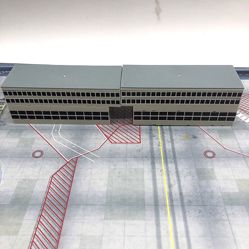 Scale Airport Terminal Building Air Bridge DIY 1:400 Model Scene Toy Gift