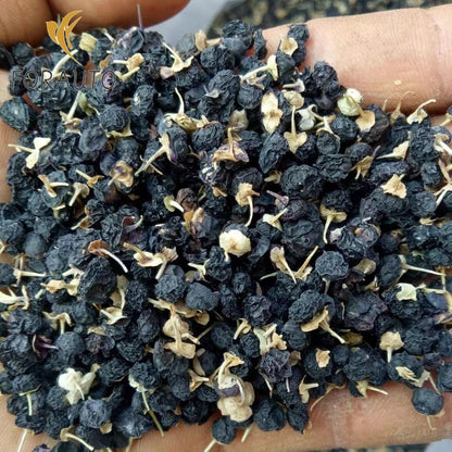 Natural Qinghai Black Jam Berry Dried Lychee Apricot Jujube Berry 250g -