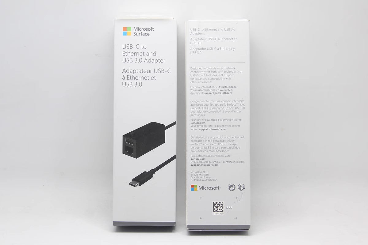 Microsoft Surface USB-C to Ethernet & USB 3.0 Adapter 1860