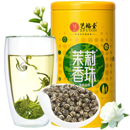 EFUTON Premium Jasmine Pearl Tea Green Tea Jasmine Dragon Balls Flower Tea 200g