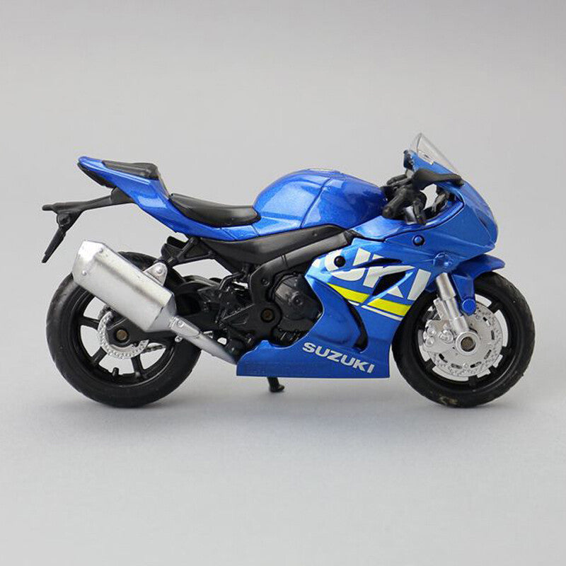 1/18 Suzuki GSX-R1000 Motorcycle Model Diecast Motorcycle Toy Kids Gifts Blue