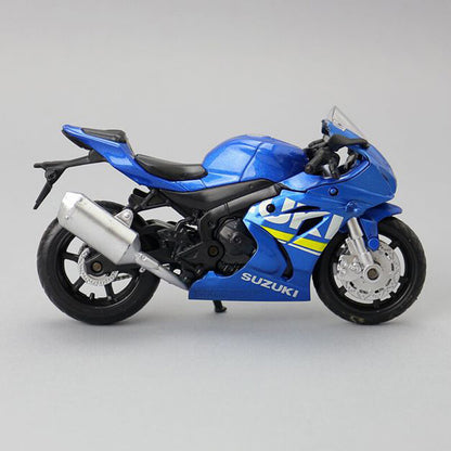 1/18 Suzuki GSX-R1000 Motorcycle Model Diecast Motorcycle Toy Kids Gifts Blue