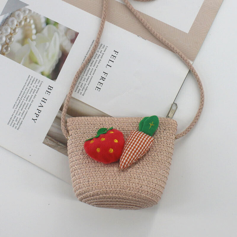 Bag Girl New Kid's Cartoon Bag Mini Cute Crossbody Bag Change Flower Beach Bag