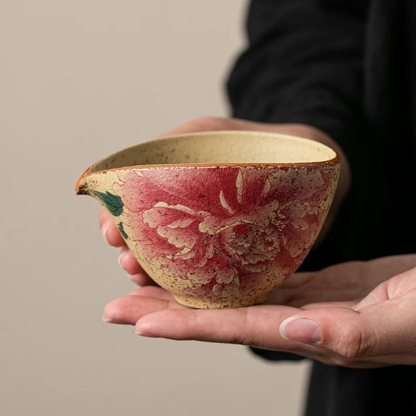 Handmade Ceramic Antique Style Fairness Cup 150ml 5.1oz Chinese Kung Fu Tea Set