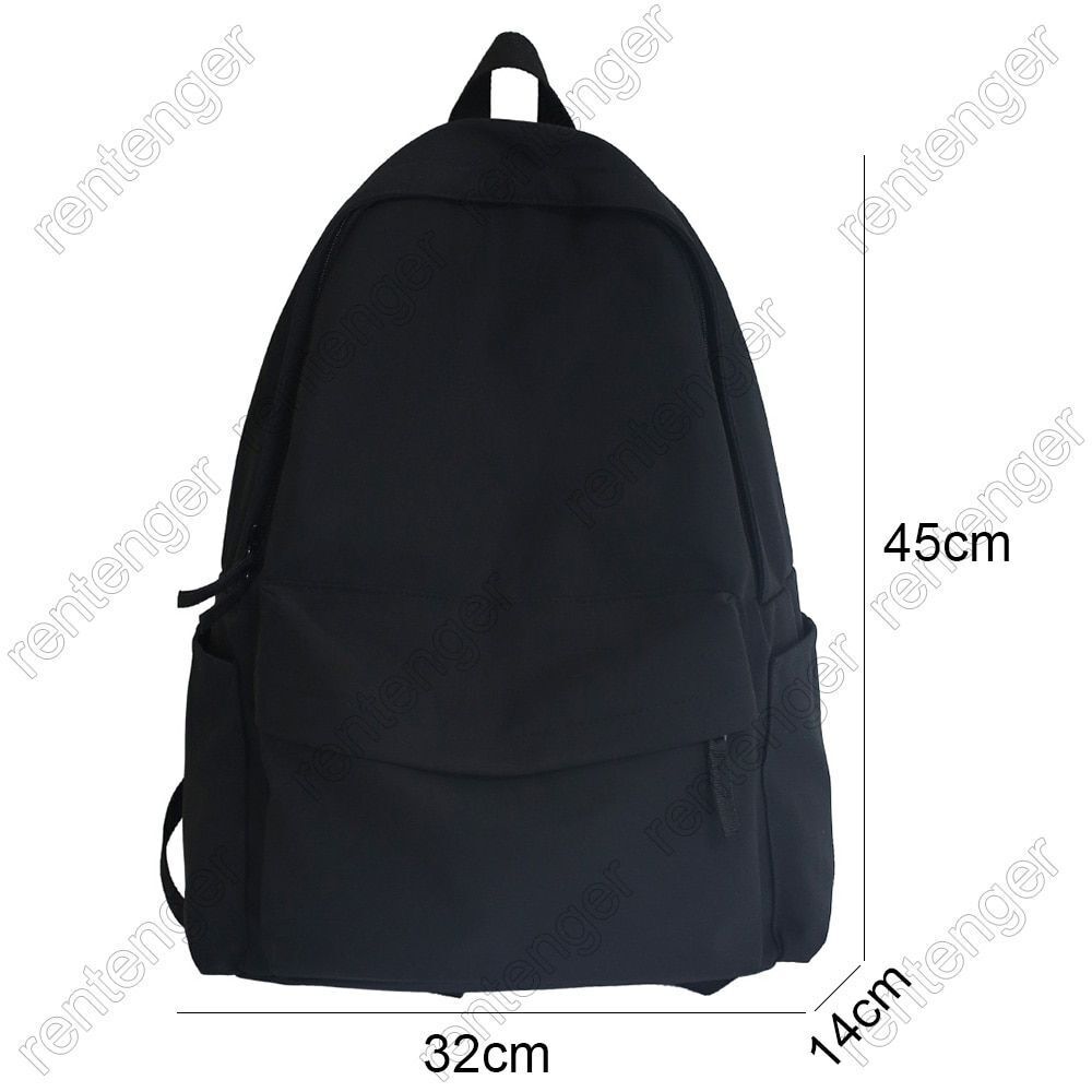 Travel Laptop Bag Student Waterproof Backpack School College 32*14*45CM Blue Red