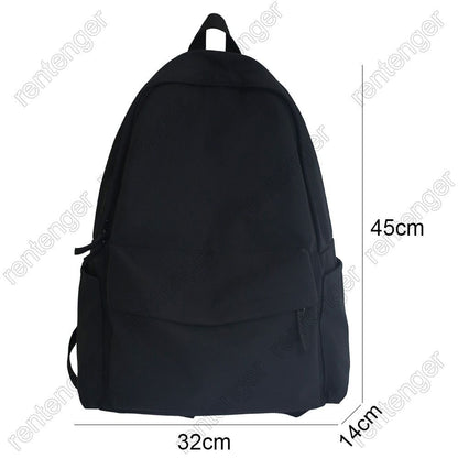 Travel Laptop Bag Student Waterproof Backpack School College 32*14*45CM Blue Red