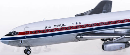 1:200 Herpa AIR BERLIN USA BOEING 707-300 Passenger Plane Diecast Aircraft Model