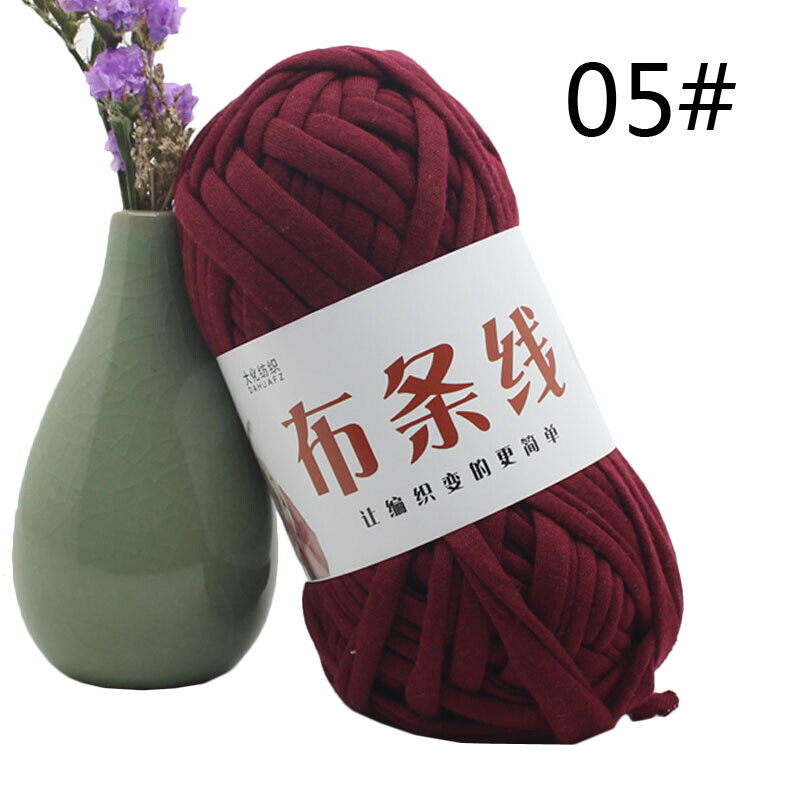 Hot Sale 100g Super Crochet Cotton Cloth Yarn Thick DIY Hand Wrap Knitting Yarn
