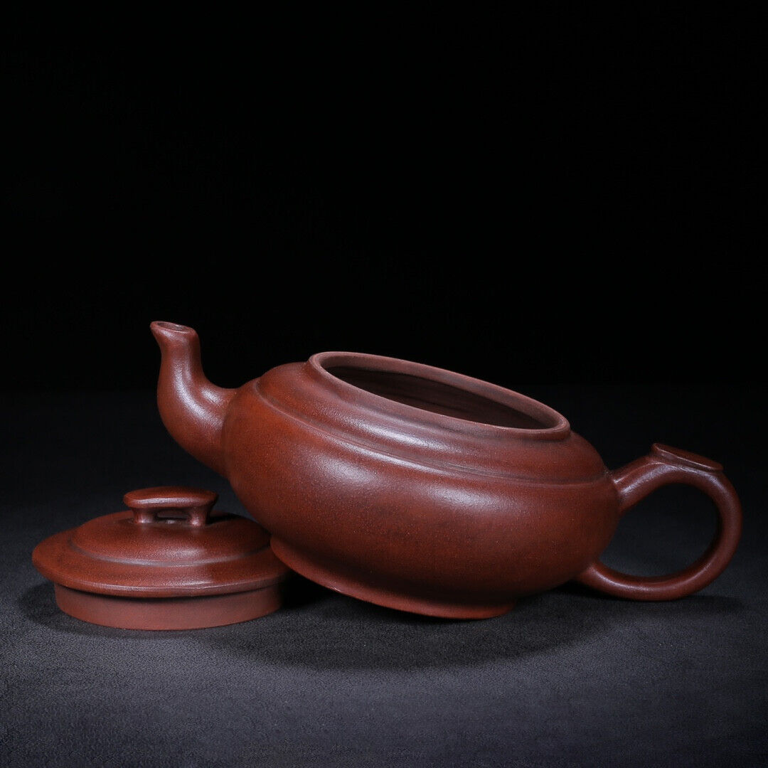 Chinese Yixing Zisha Clay Handmade Exquisite Teapot（上新桥 底款：顾景舟）