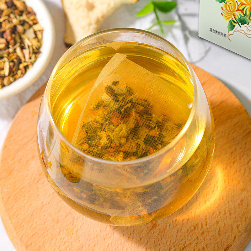 Nanjing TongRenTang Pang Da Hai Chrysanthemum Licorice Tea Health Tea Bag 5g*30