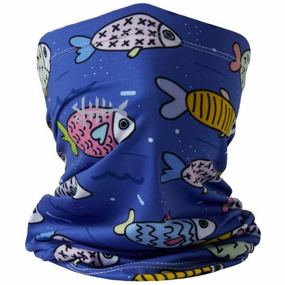 UPF50+UV Protection Neck Gaiter Fishing Cycling Hiking Scarf Sun Protector 4 Way