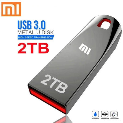 2TB 1TB Metal USB 3.0 Pen Flash Drive Memory Stick Thumb U Disk Pc Laptop
