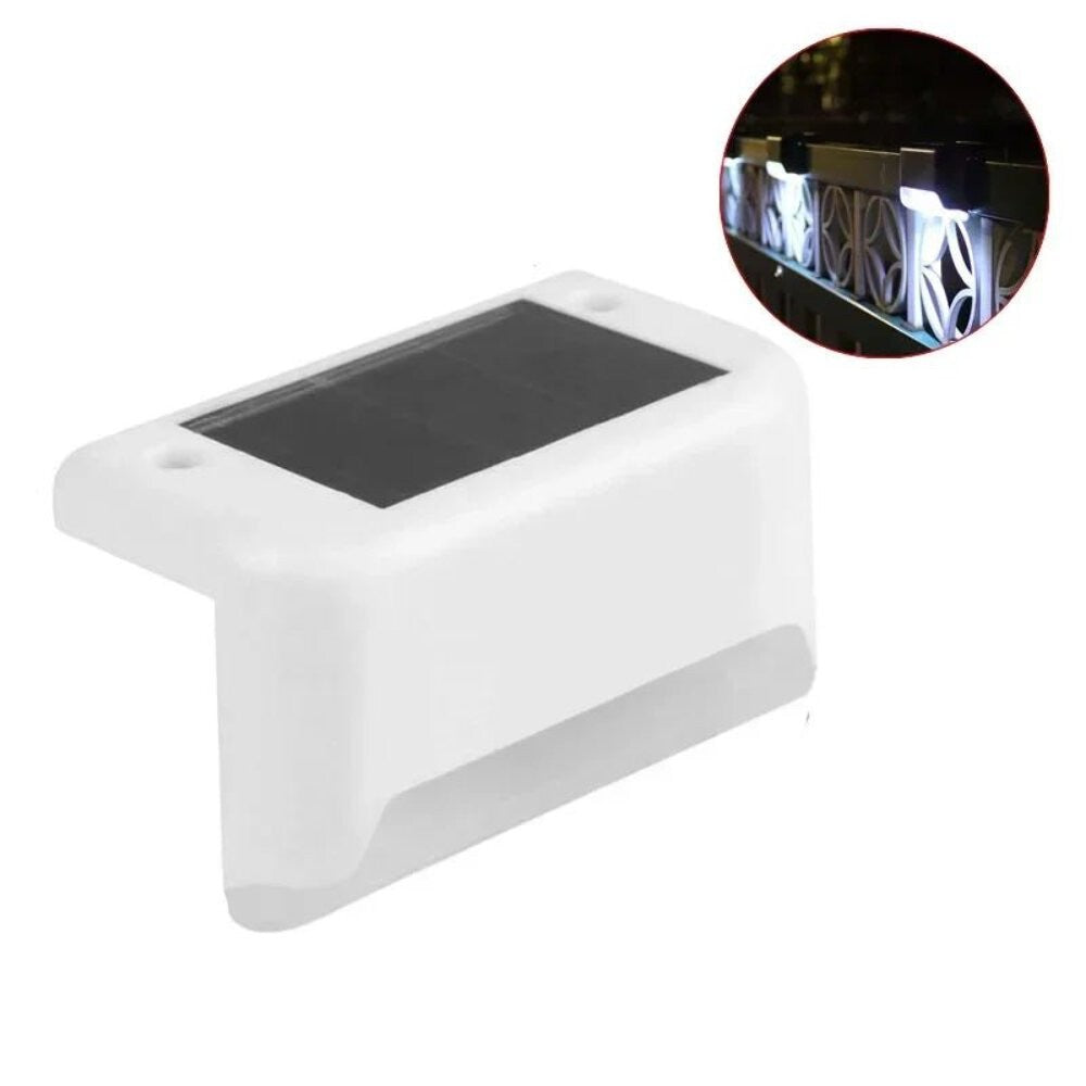 Solar Step Lights Outdoor – Waterproof Deck & Fence Lamps